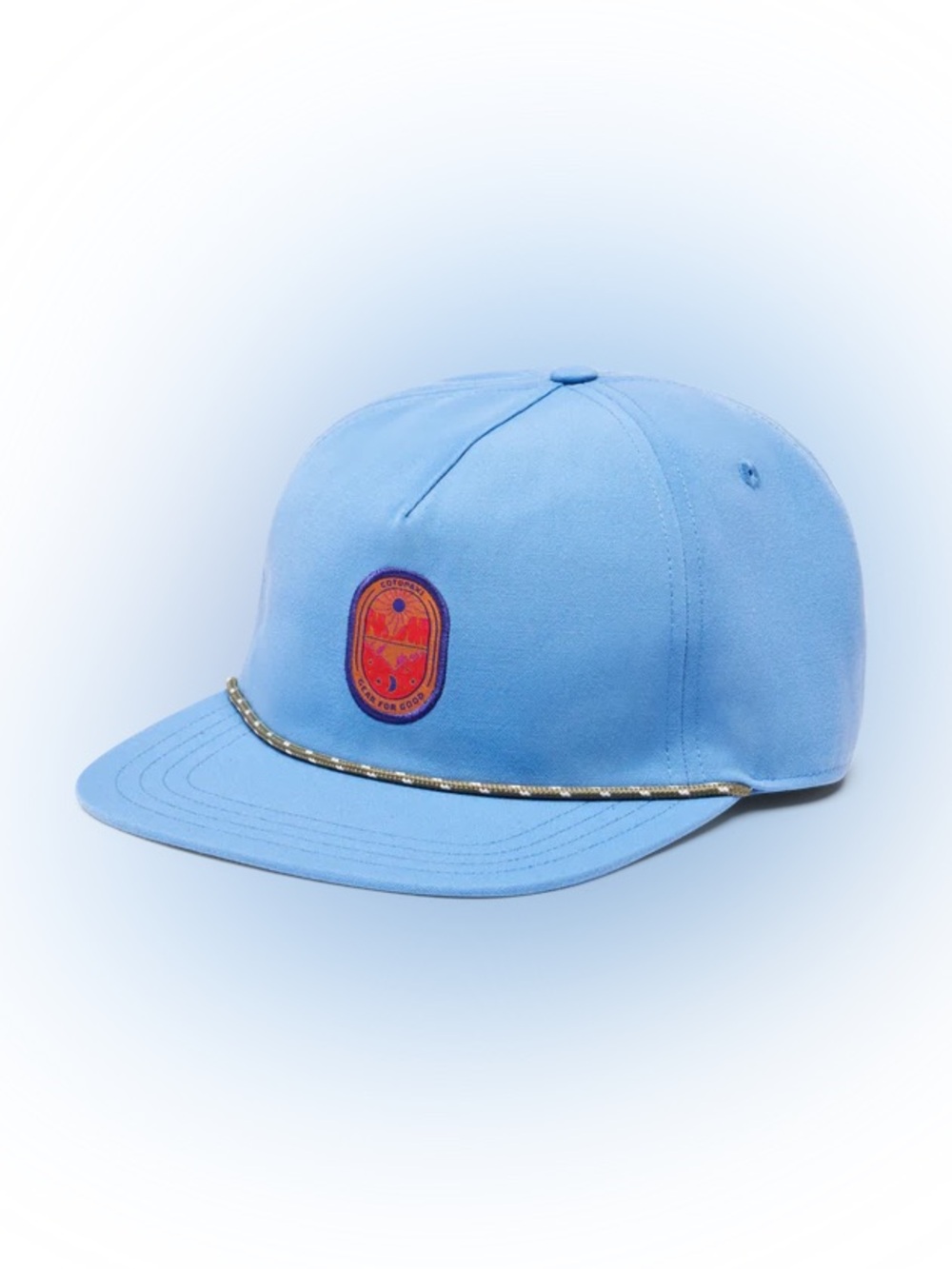 Cotopaxi Day & Night Heritage Rope Hat Blue Adjustable 5-Panel Cap EUC